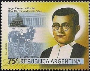 Colnect-3312-738-Canonization-of-Hermano-H%C3%A9ctor-Valdivielso-S%C3%A1ez-1910-1934.jpg