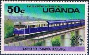 Colnect-1103-925-Passengers-Train-Tanzania-Zambia-Bridge.jpg