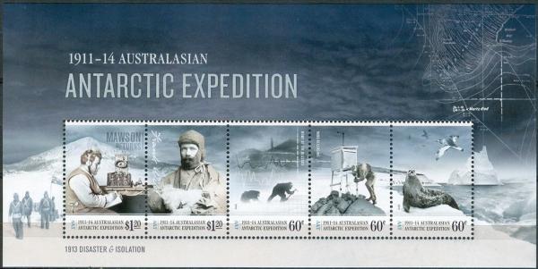 Colnect-2175-760-Centenary-of-the-Australasian-Antarctic-Expedition-1911-14.jpg