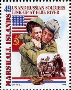 Colnect-2984-245-US-and-Russian-soldiers-link-up-at-Elbe-river.jpg
