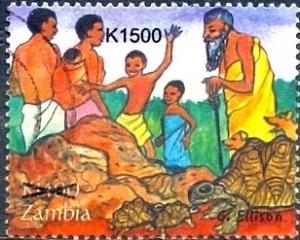 Colnect-2229-766-African-Legends-Stamp-of-Year-2000---Surcharged.jpg