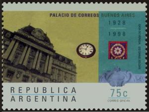 Colnect-5122-449-70-years-of-Main-Post-Office-in-Buenos-Aires-Building.jpg