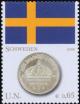 Colnect-2630-893-Flag-of-Sweden-and-1-krona-coin.jpg