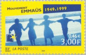 Colnect-146-716-Emmaus-movement-1949-1999.jpg
