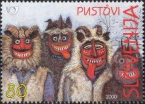 Colnect-696-877-Folklore---Masks----Pust%C3%B4vi-from-Dre%C5%BEnica-.jpg