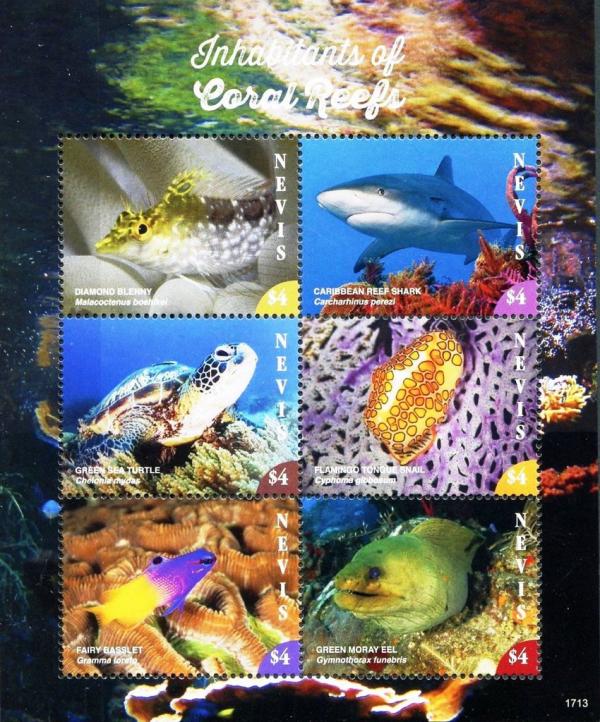 Colnect-5163-966-Inhabitants-of-Coral-Reefs-1.jpg