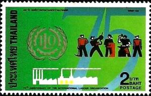 Colnect-3439-861-The-75th-Anniversary-of-ILO.jpg