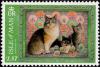 Colnect-5294-273-Manx-Cat-with-Kittens-on-Ragwort-and-Daisy-Quilt.jpg