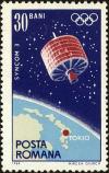Colnect-4968-112-Communications-satellite--quot-Syncom-3-quot--over-Japan--amp--olympic-rin.jpg
