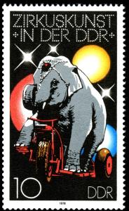 Colnect-1980-345-Asian-Elephant-Elephus-maximus-on-Tricycle.jpg
