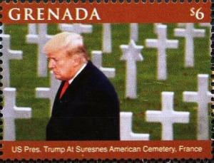 Colnect-6055-199-US-President-Trump-at-Suresnes-American-Cemetary-France.jpg