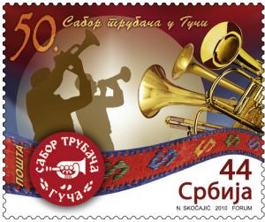 Colnect-865-893-50th-years-of-Guca-trumpet-players-gathering.jpg