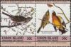Colnect-1753-933-Song-Sparrow-and-Black-headed-Grosbeak.jpg