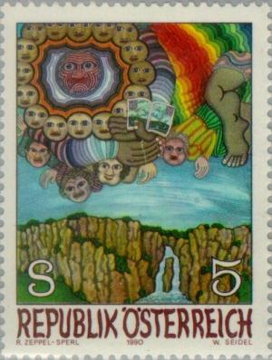 Colnect-137-450--Lord-of-the-Rainbow--painting-by-Robert-Zeppel-Sperl.jpg