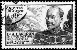 Stamp_showing_C.L.A._Laveran%2C_issued_by_Algeria_in_1954._Wellcome_L0004369.jpg
