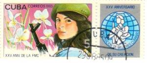 Colnect-2174-078-25th-Anniversary-for-Female-Military-from-Cuba.jpg