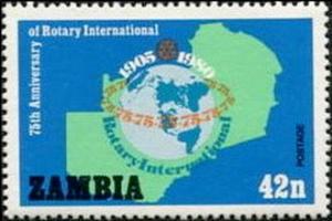 Colnect-2642-702-Anniversary-emblem-on-map-of-Zambia.jpg