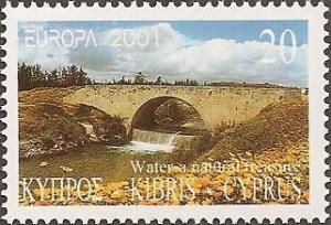 Colnect-649-398-EUROPA-2001---Water--A-Natural-Treasure----Akaki-River.jpg