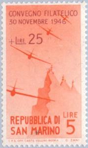 Colnect-168-444-Air-Mail---1946-new-color---ovp-Congresso-Filatelico.jpg