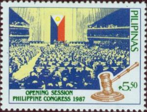 Colnect-2955-768-Philippine-Congress-Opening-Session.jpg
