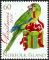Colnect-3790-935-Green-Parrot-nbsp-Cyanoramphus-cookii-and-present.jpg