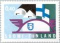 Colnect-159-532-Finnish-flag-and-fair-symbols.jpg
