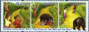 Colnect-554-074-The-Story-of-Two-Men-and-the-Bear.jpg