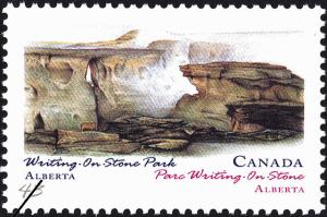 Colnect-595-992-Writing-On-Stone-Park-Alberta.jpg