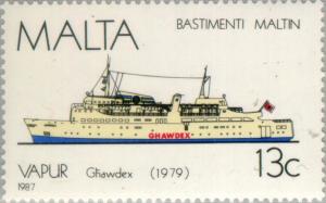 Colnect-130-948-Ghawdex-passenger-ferry-1979.jpg