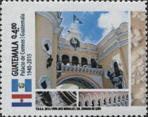 Colnect-3164-830-Joint-Issue-Guatemala-Paraguay---Palace-of-the-Post-Office.jpg