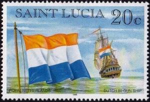 Colnect-3505-163-Dutch-royal-standard-1650-and-galleon.jpg